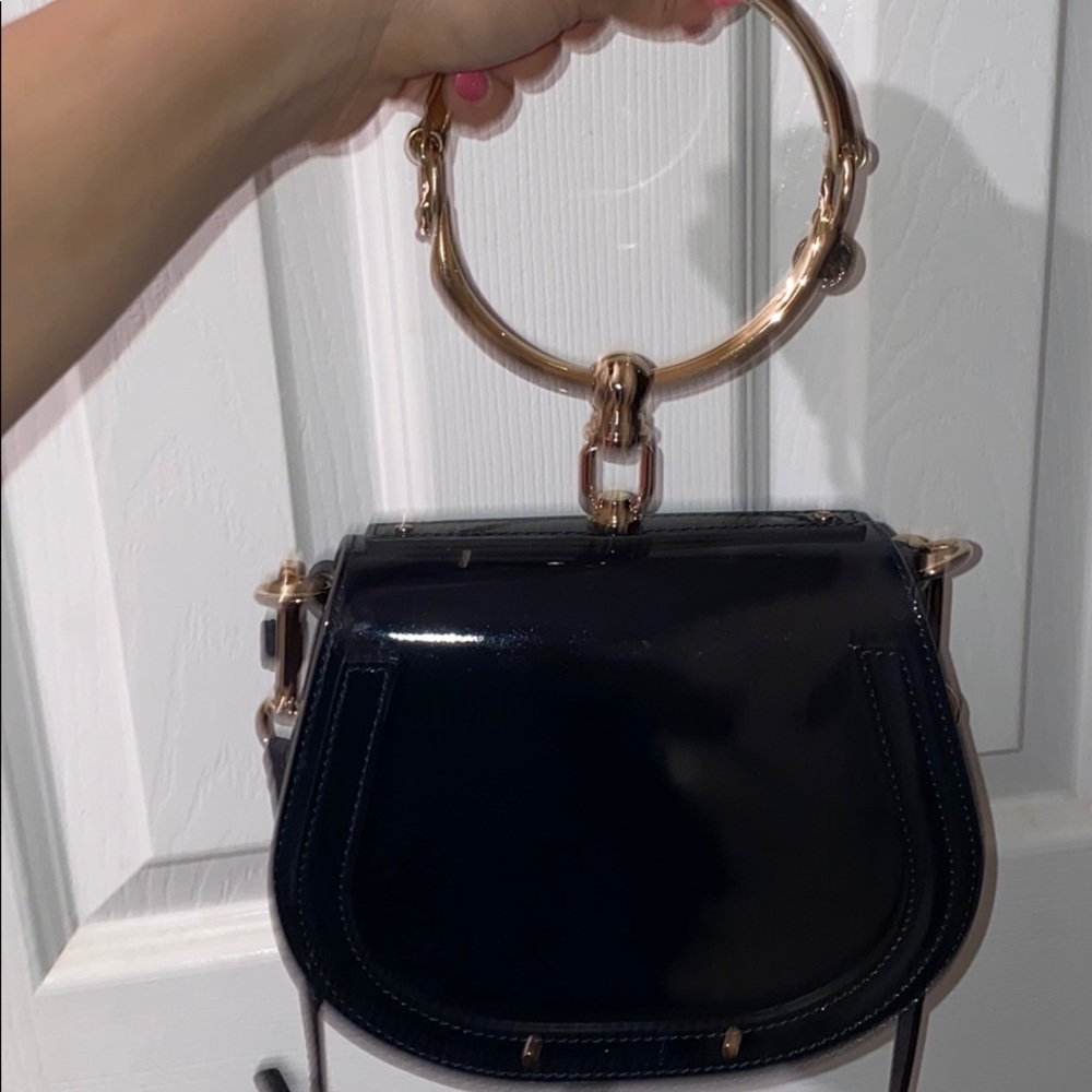 Patent leather Nile crossbody - Picture 4 of 8